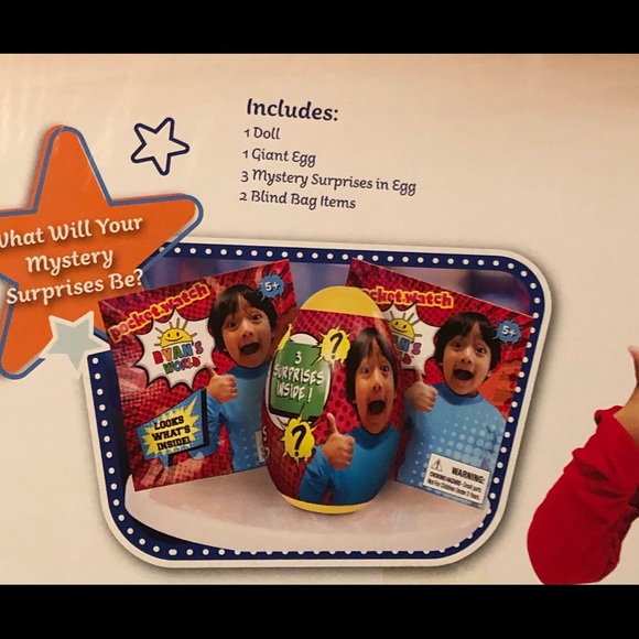 New Unopened My Life As Ryan’s World Doll 18” - Picture 8 of 13